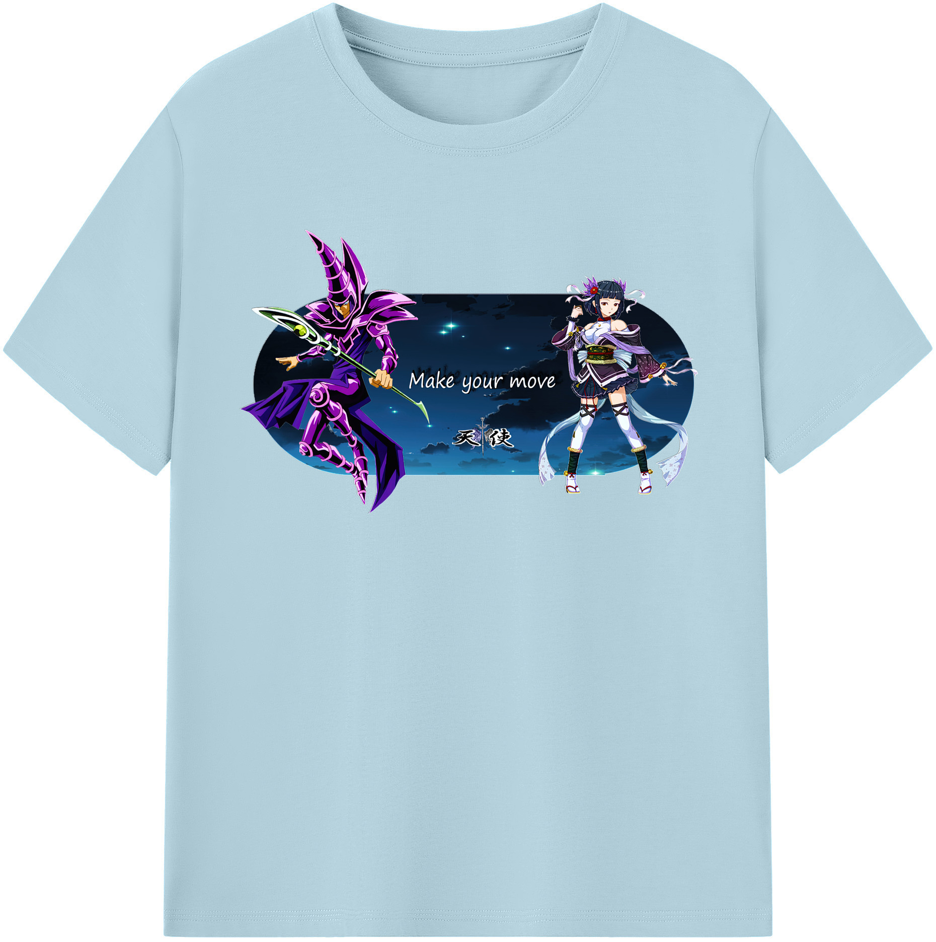 （画像用） 遊☆戯☆王 Yu-Gi-Oh! 綿100％半袖Tシャツ（フロントプリント）